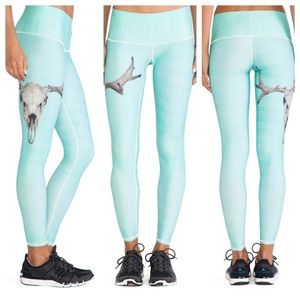 Teeki Mint Deer Medicine Leggings